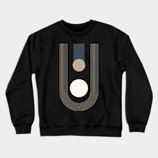 Abstract unique geometrical art design Crewneck Sweatshirt